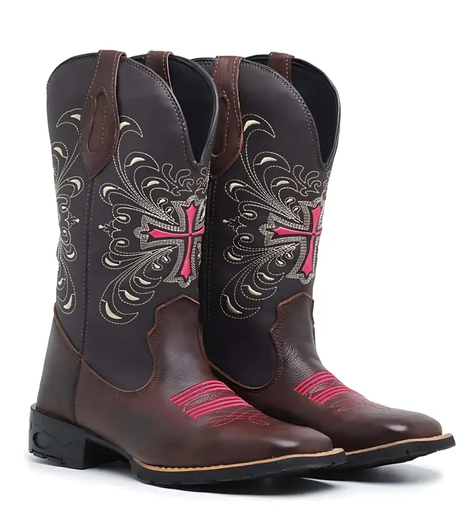 bota country cano curto