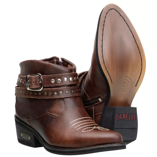 bota country feminina curta