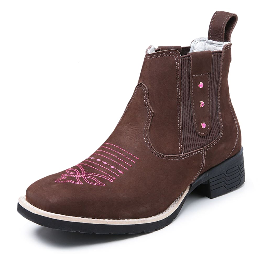 bota country feminina curta