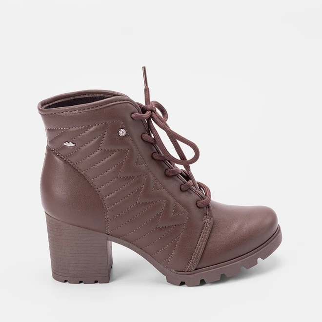 bota marrom dakota cano curto