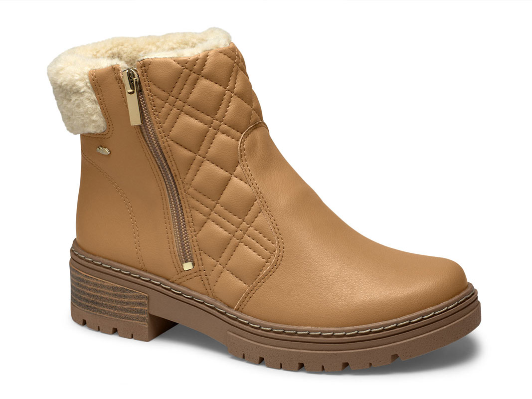 bota marrom dakota cano curto
