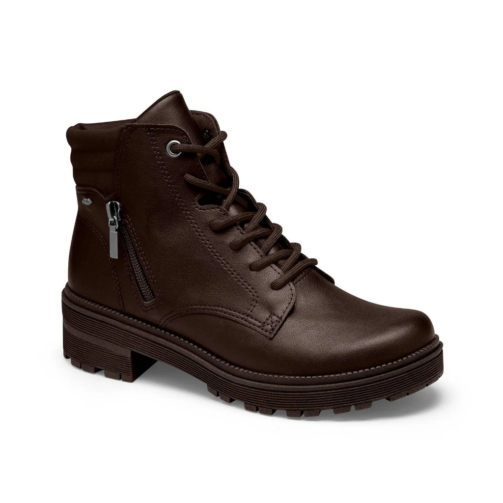 bota dakota marrom salto bloco