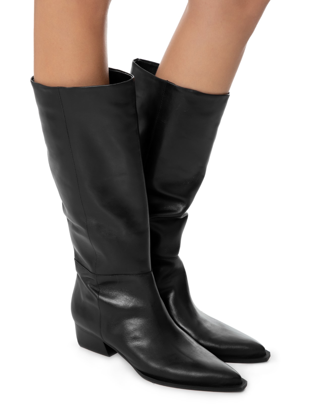 bota cano longo conforto