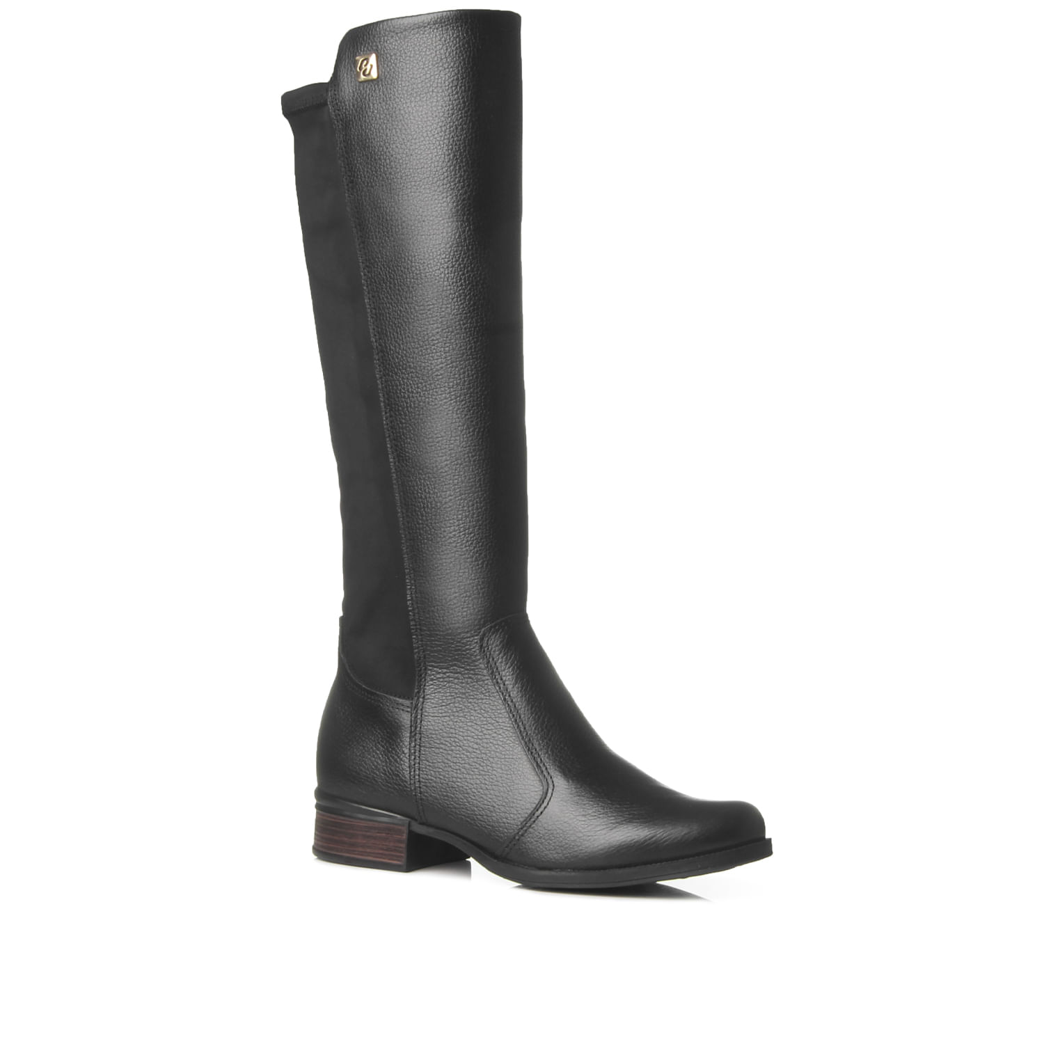 bota cano longo preta