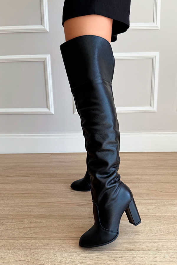bota schutz salto bloco