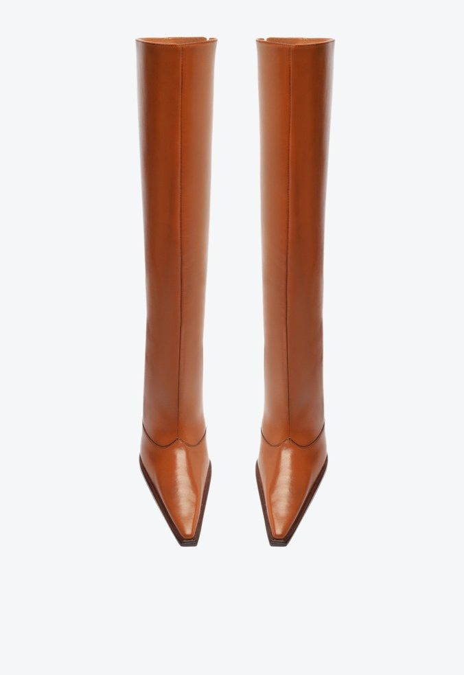 bota over the knee schutz preta