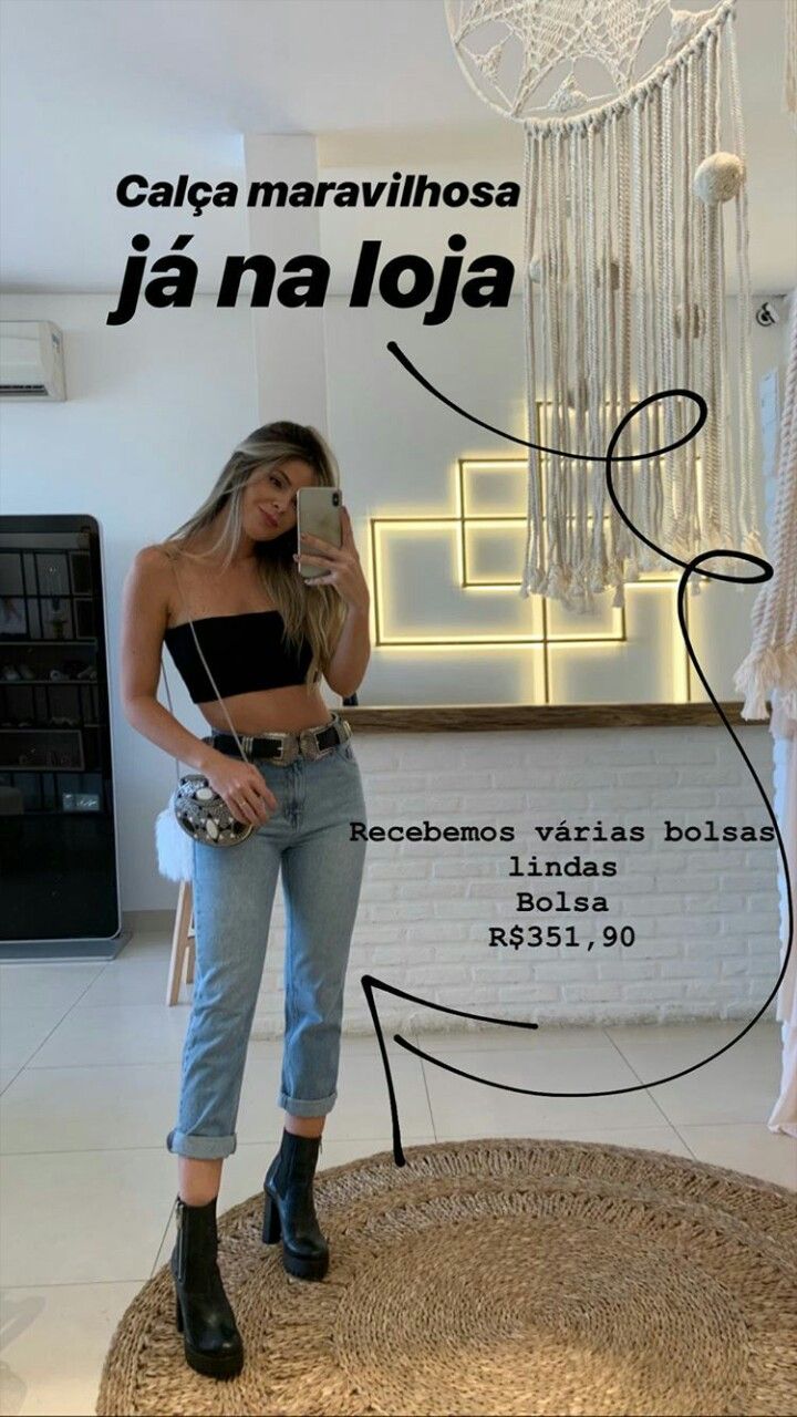 look com cropped e calça