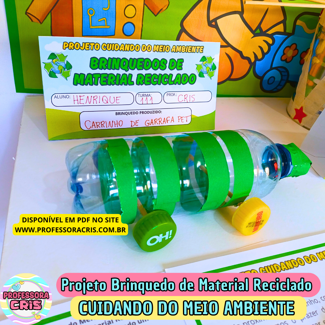 brinquedos sustentáveis DIY