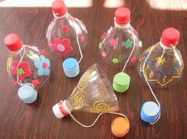 brinquedos caseiros com sucata