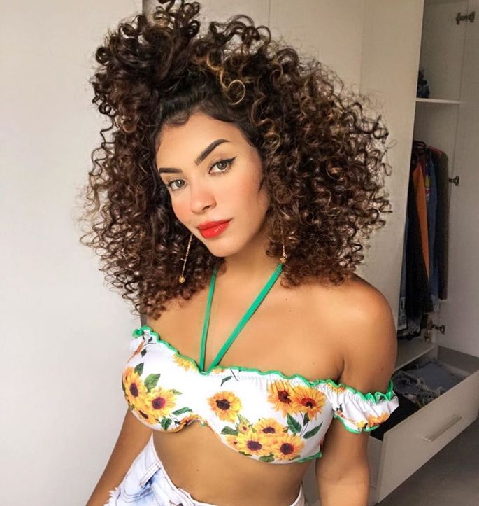 presilha luminosa cabelo