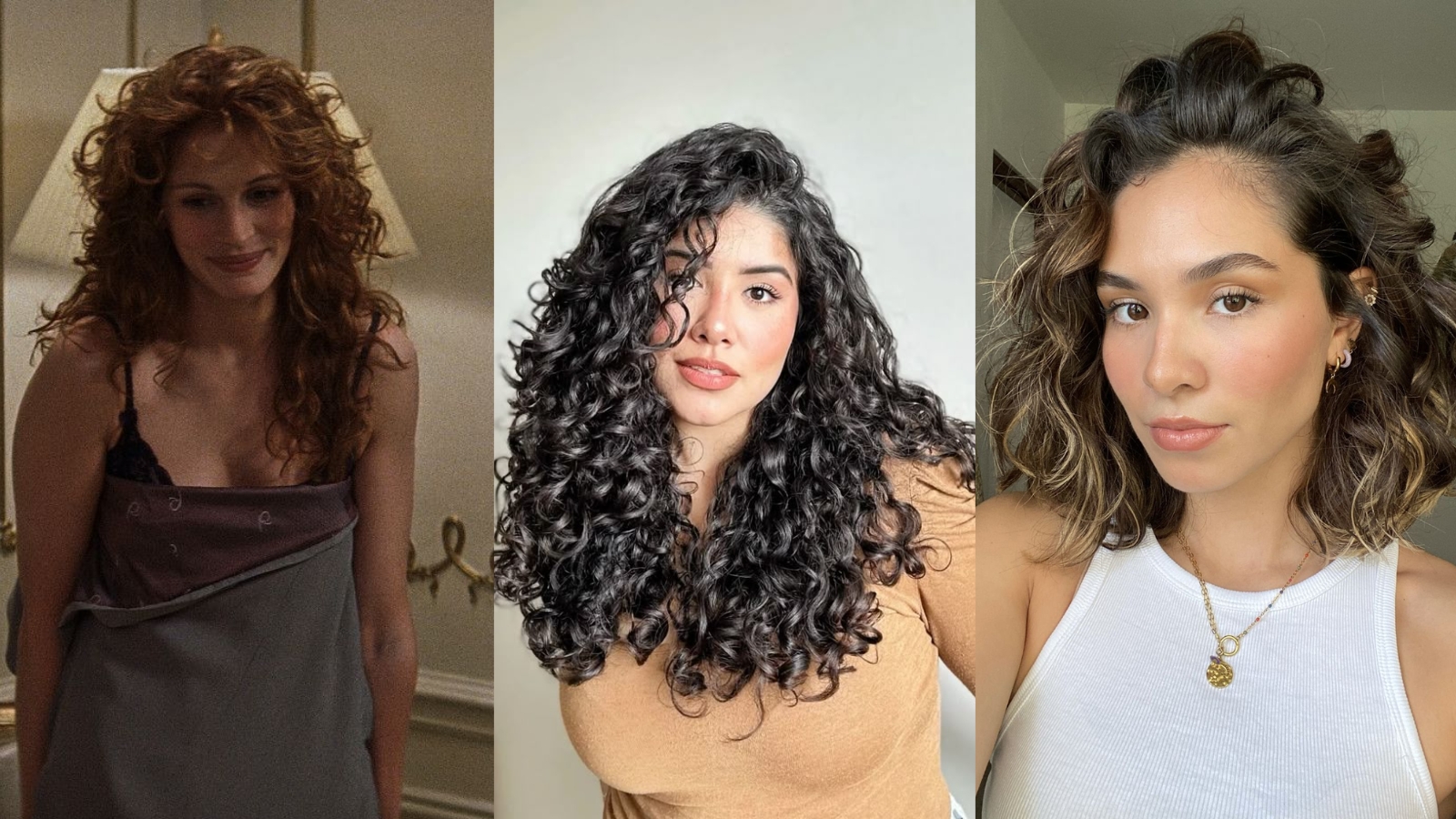 cabelo cacheado iluminado natural