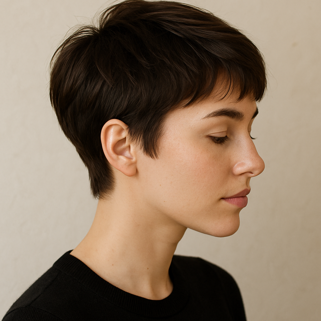 tendências cabelo curto mulher