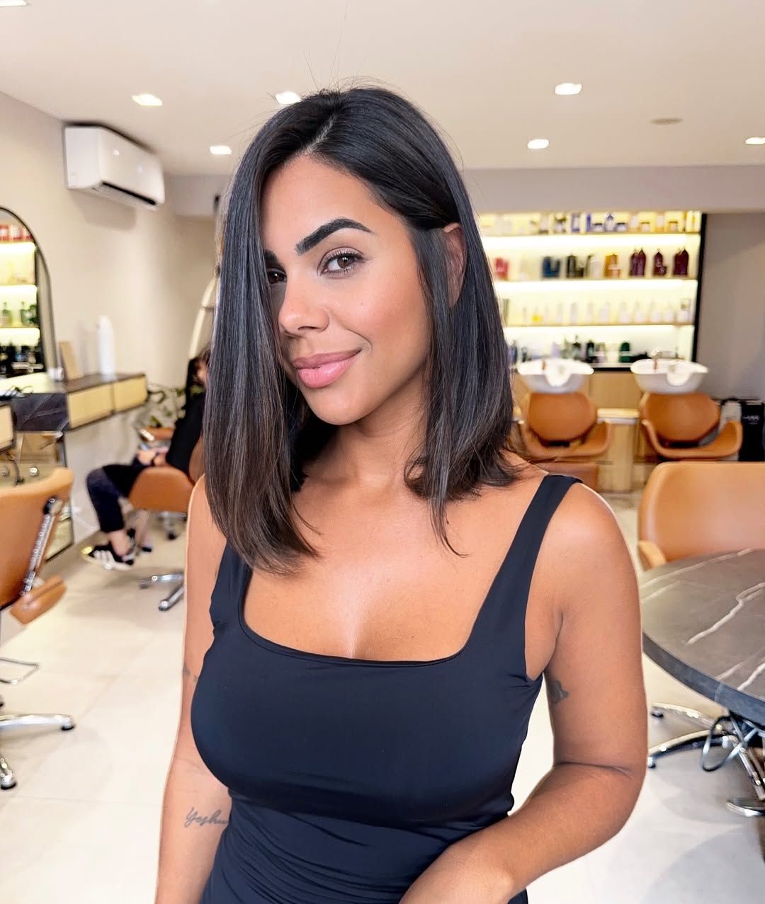 cabelo liso curto