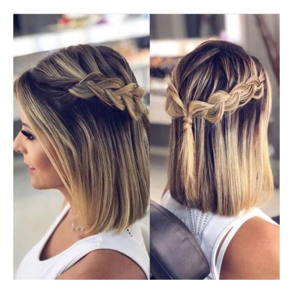 acessórios para cabelo curto festa