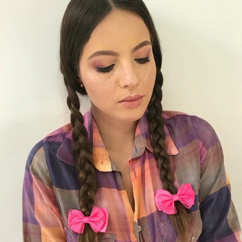 cabelo curto liso penteado natal