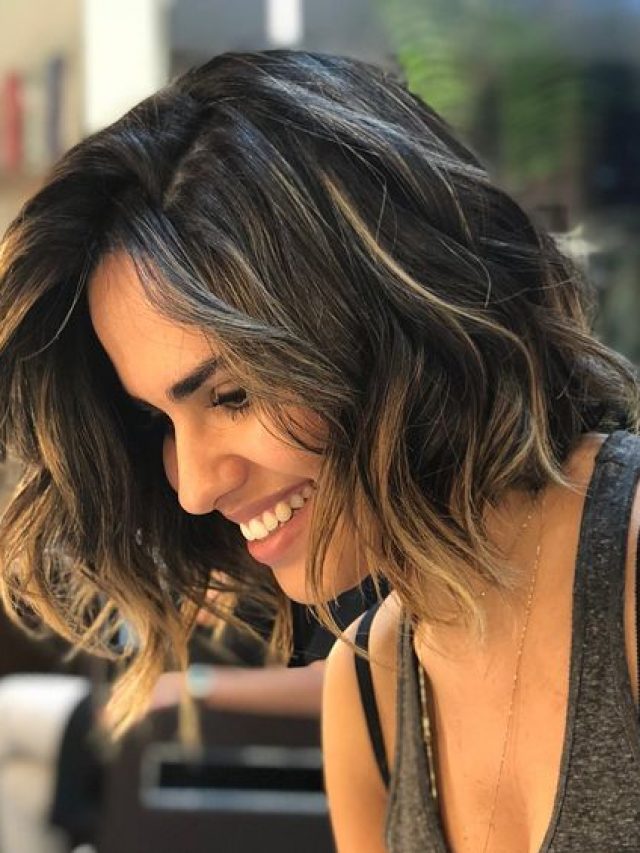 cabelo curto para rosto redondo