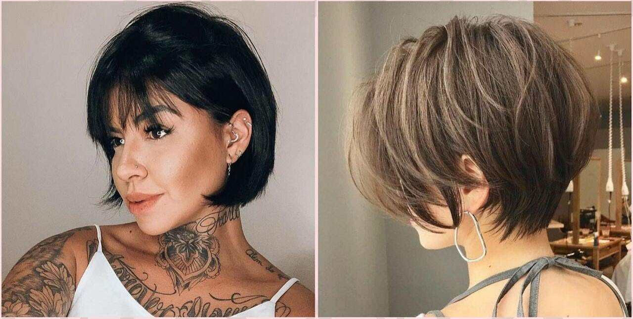 cabelo curto para rosto redondo