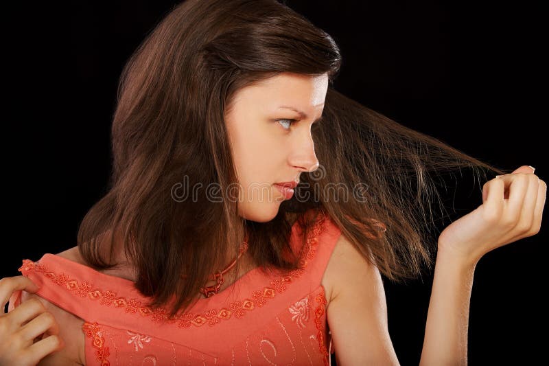 cabelo ressecado