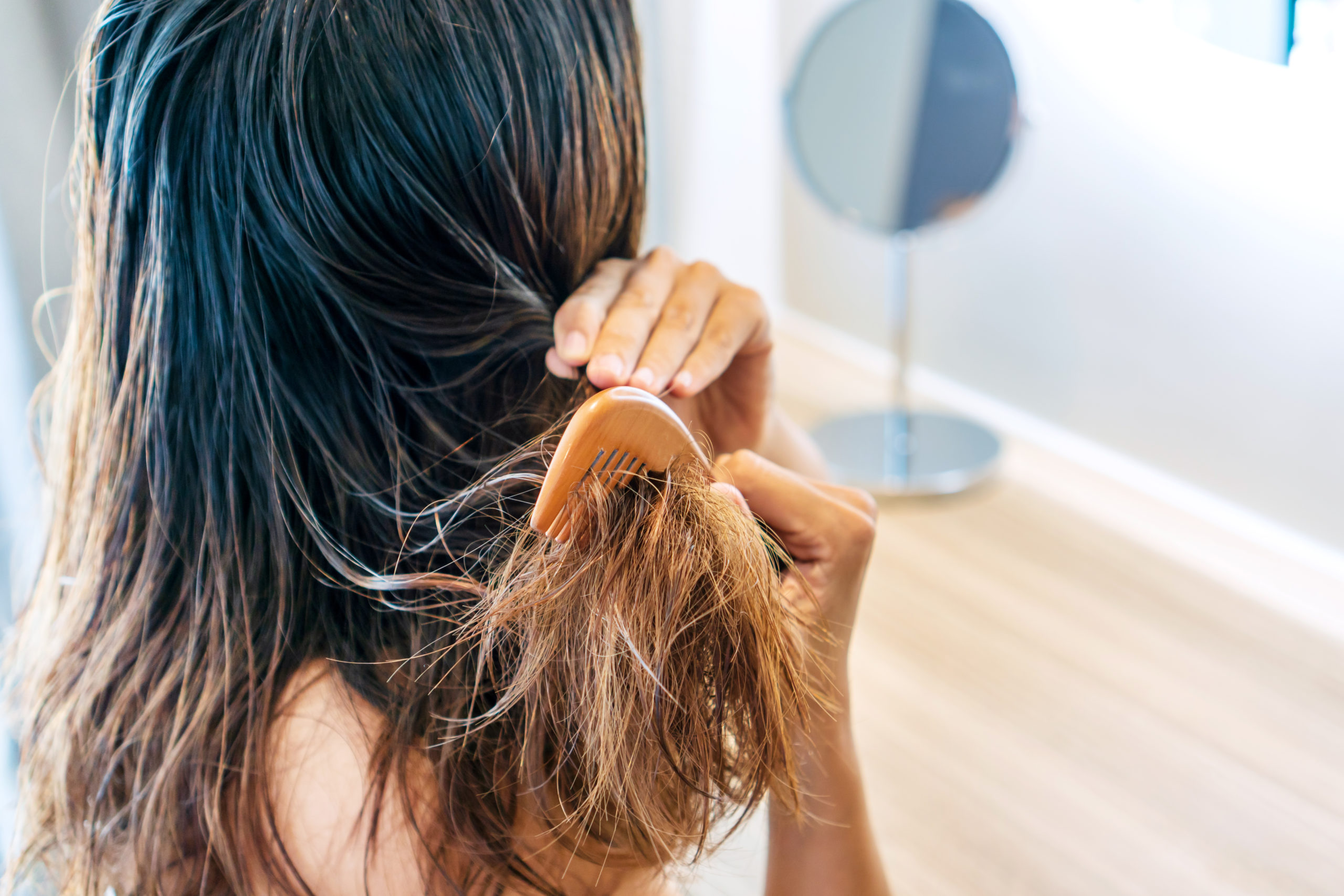 cabelo emborrachado