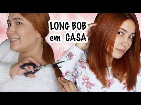 long bob cacheado