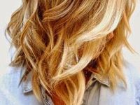 long bob cacheado