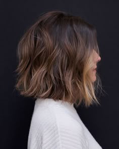 long bob desfiado