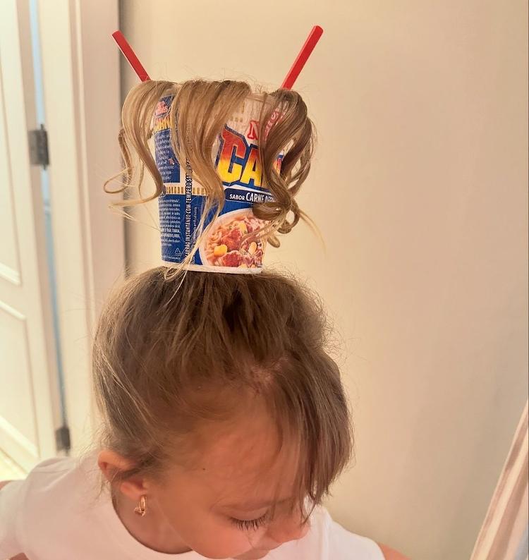 fixação penteado maluco