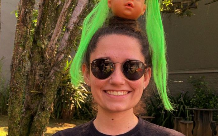 acessórios cabelo maluco adulto
