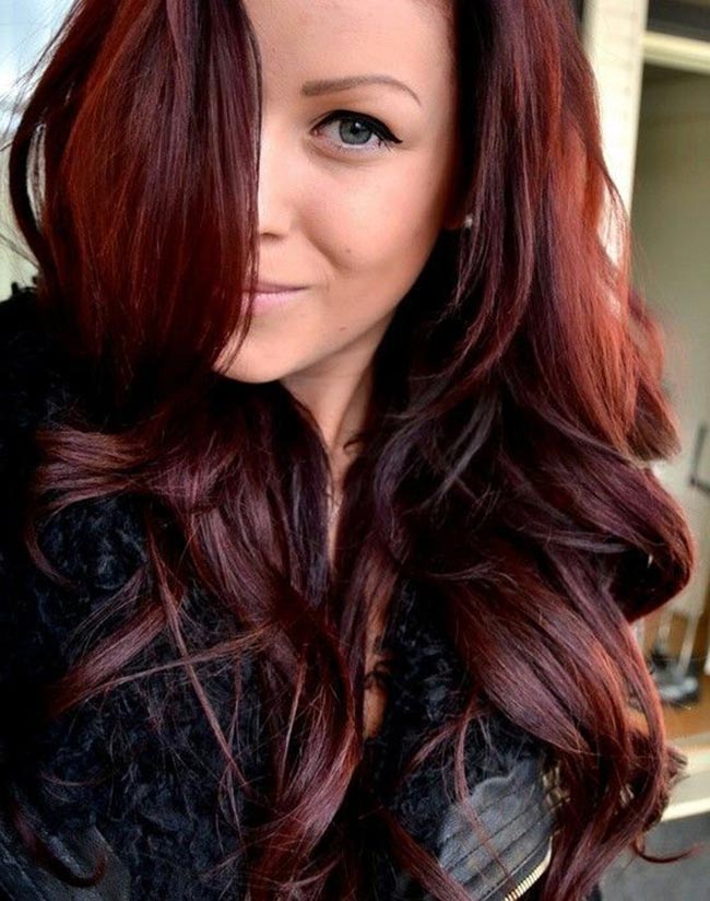 cuidados cabelo marsala