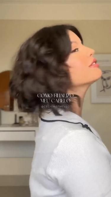 cabelo curto cacheado