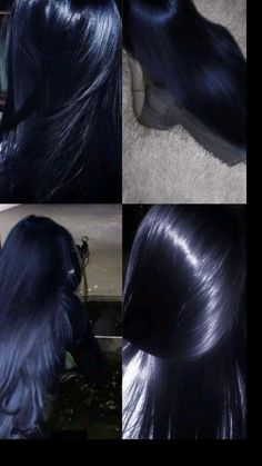 preto com reflexo azul
