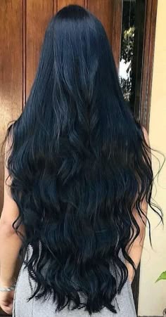 tinta preta azulada