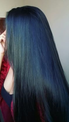 tonalidade preto azulado
