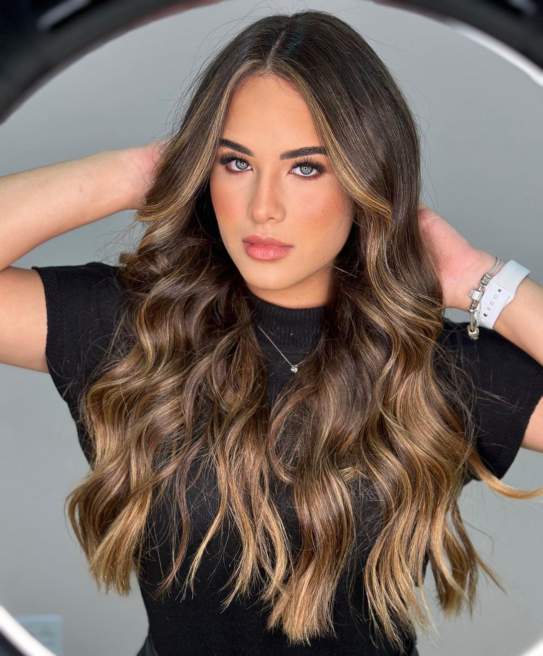 tinta para luzes em cabelo preto