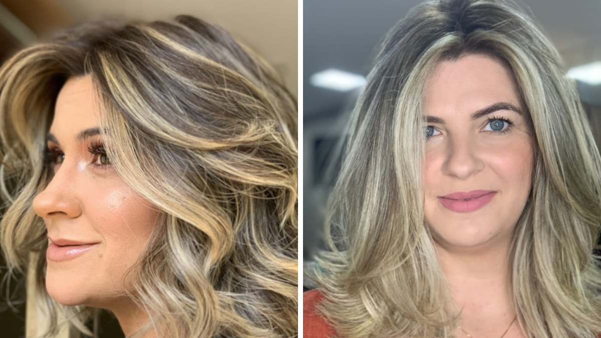 luzes para cabelo preto e crespo