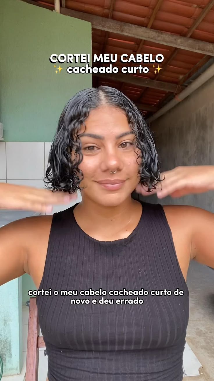 cabelo repicado liso