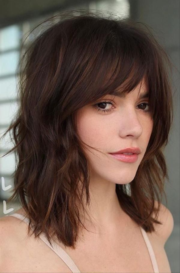 shag hair médio