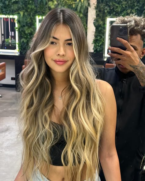 efeito surfista em cabelo liso