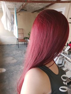 coloração vermelha