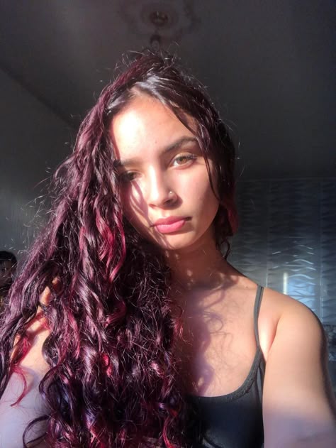 cabelo vinho