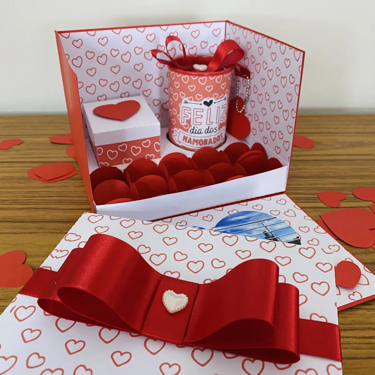 ideias caixa surpresa romântica