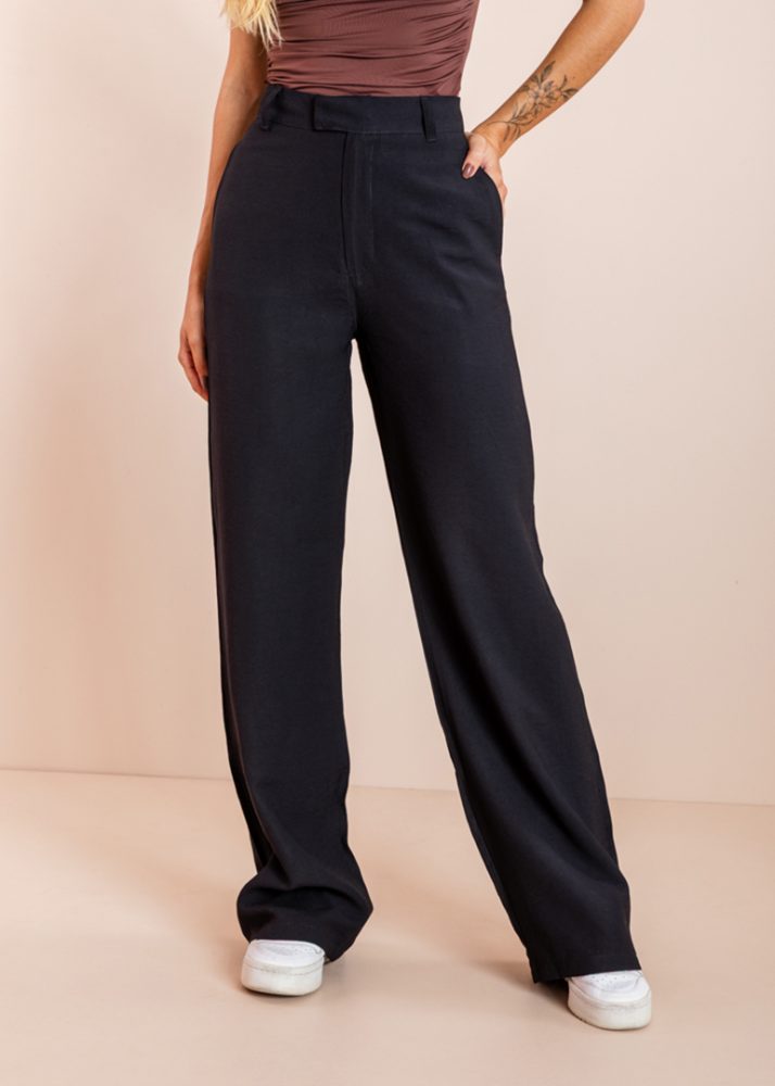 calça de alfaiataria feminina
