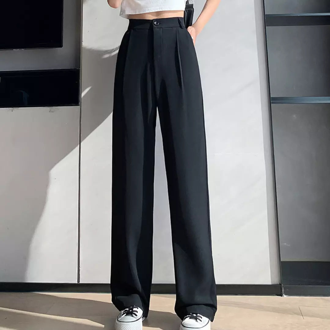 calça pantalona elegante