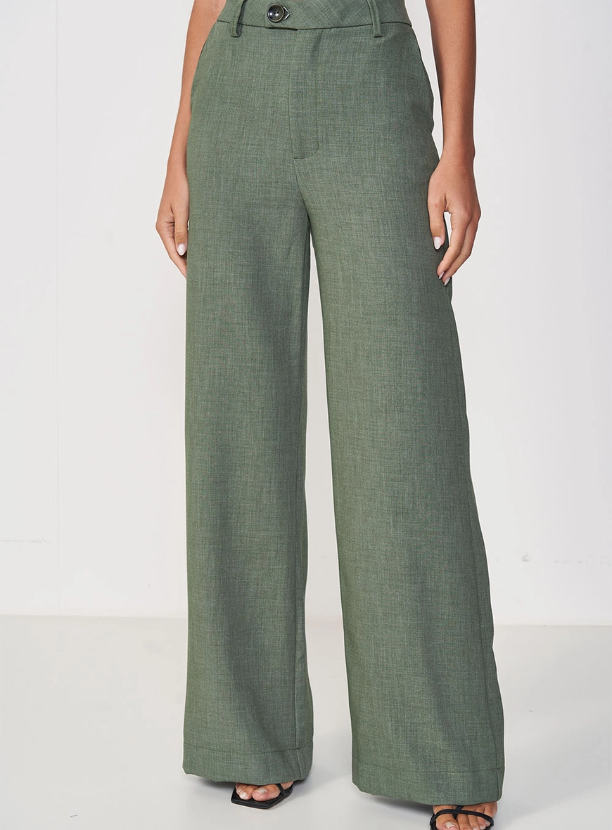 calça wide leg alfaiataria