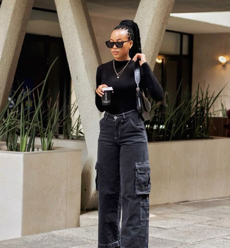 calça jeans utilitária
