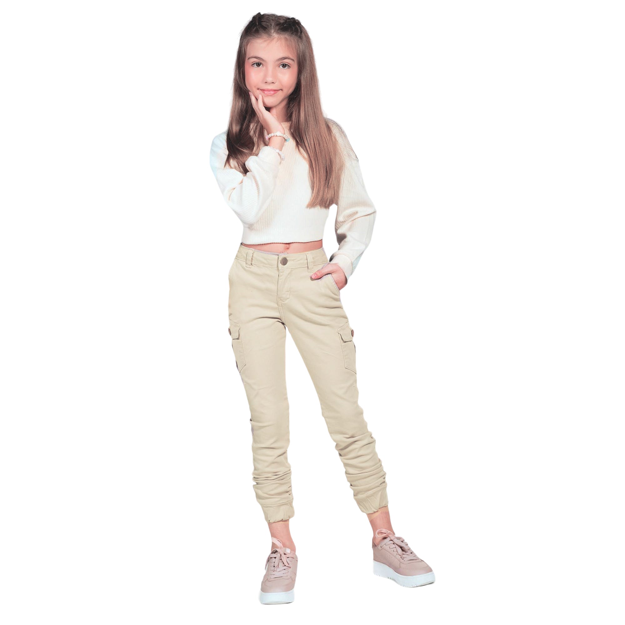looks com calça cargo juvenil