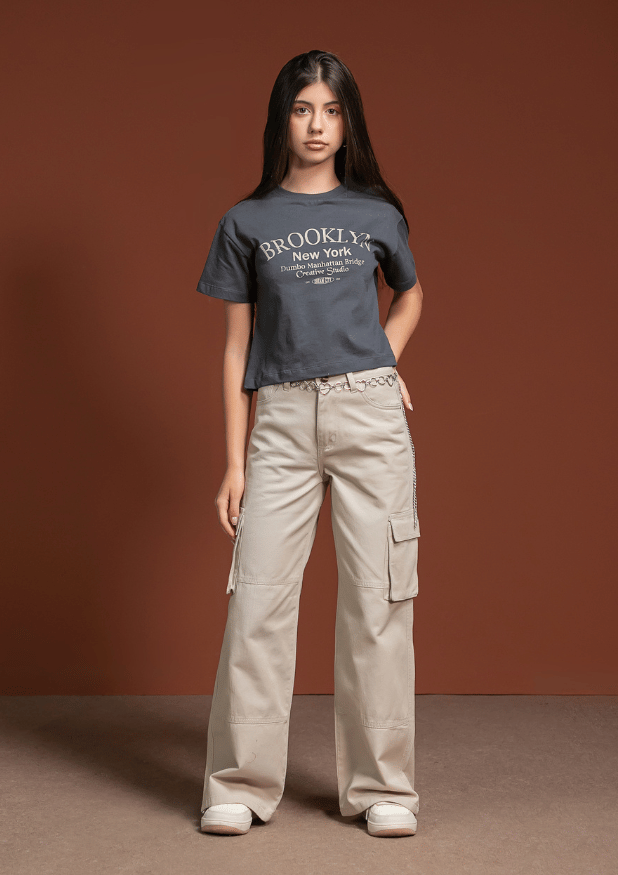 como usar calça cargo juvenil feminina