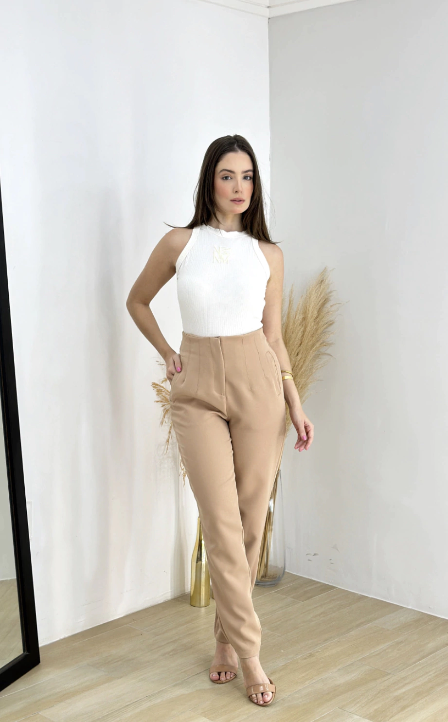 calça social feminina zara