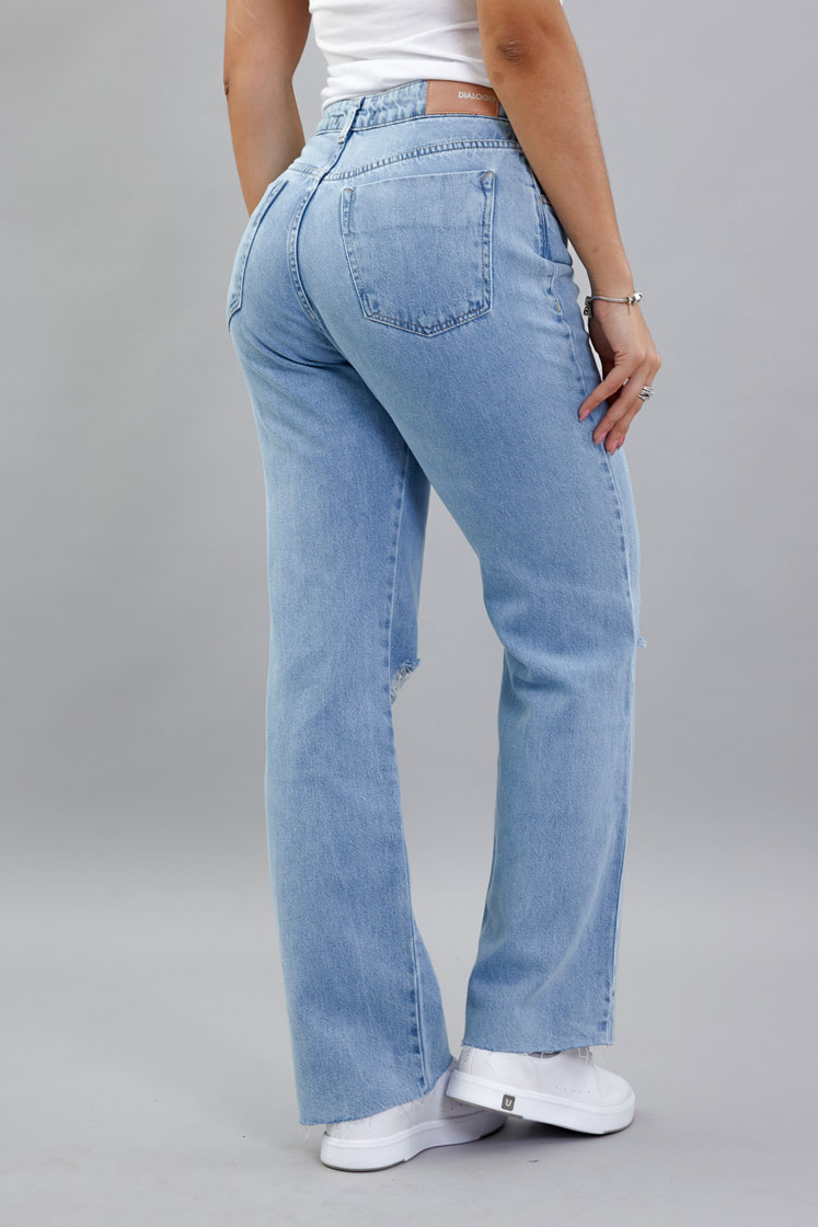 calça jeans feminina reta para baixinhas