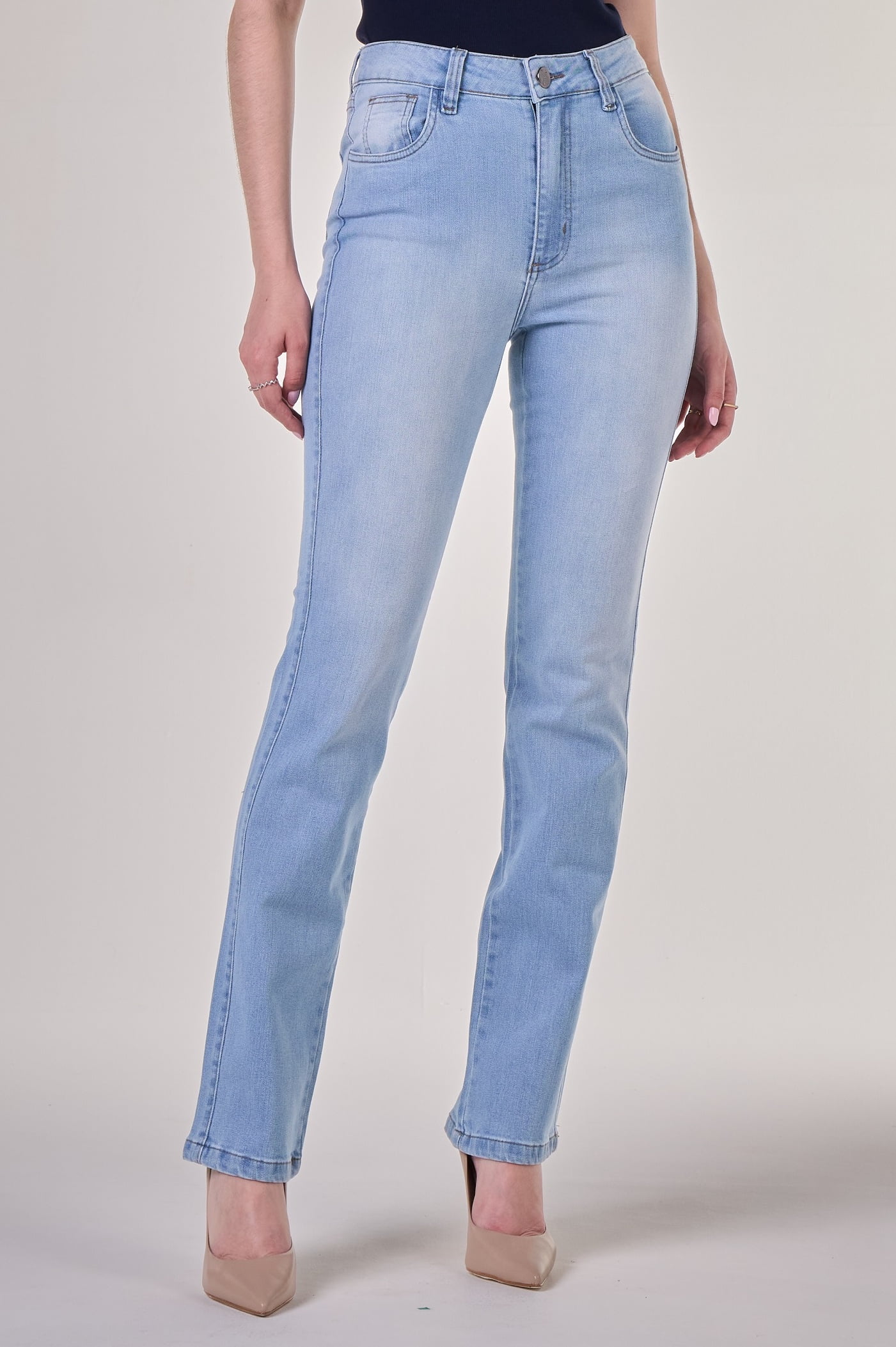 calça jeans feminina cintura alta